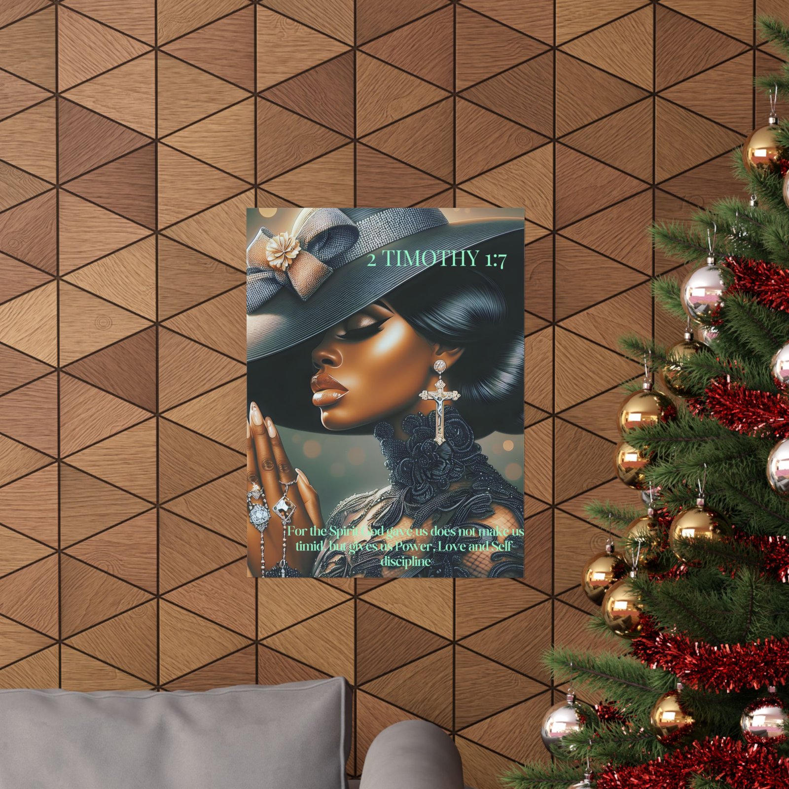 Bible Verse Wall Art Print, Religious Art Print, Inspirational Christian Scripture Decor, Faith Based Wall Art, Modern Wall Art - Image 12