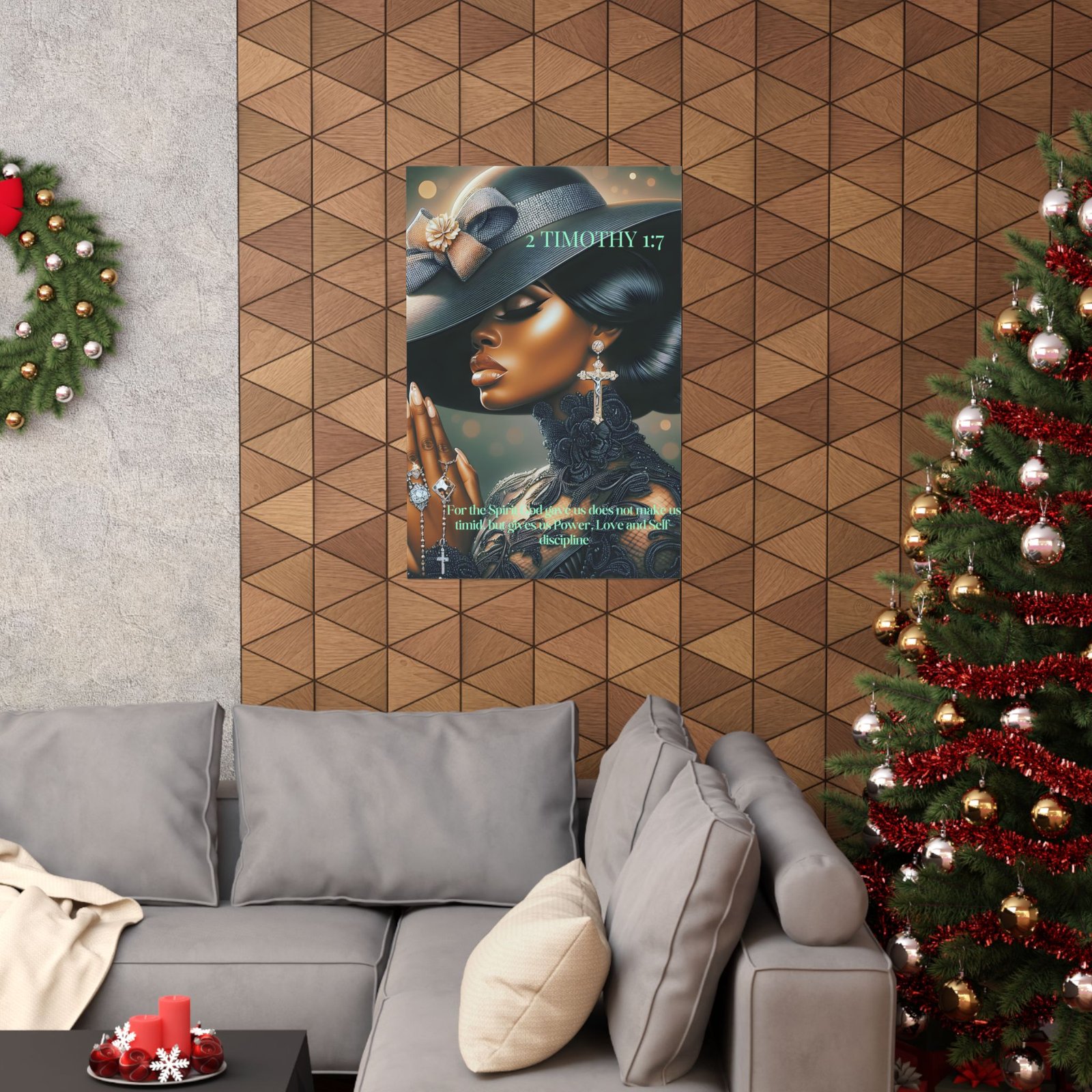 Bible Verse Wall Art Print, Religious Art Print, Inspirational Christian Scripture Decor, Faith Based Wall Art, Modern Wall Art - Image 16