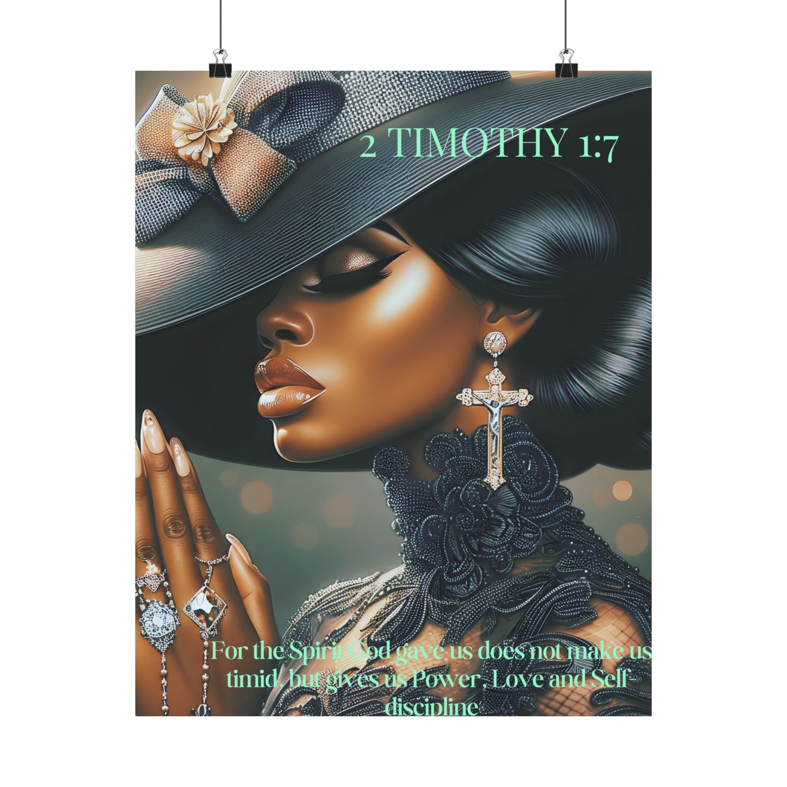 Bible Verse Wall Art Print, Religious Art Print, Inspirational Christian Scripture Decor, Faith Based Wall Art, Modern Wall Art - Image 5