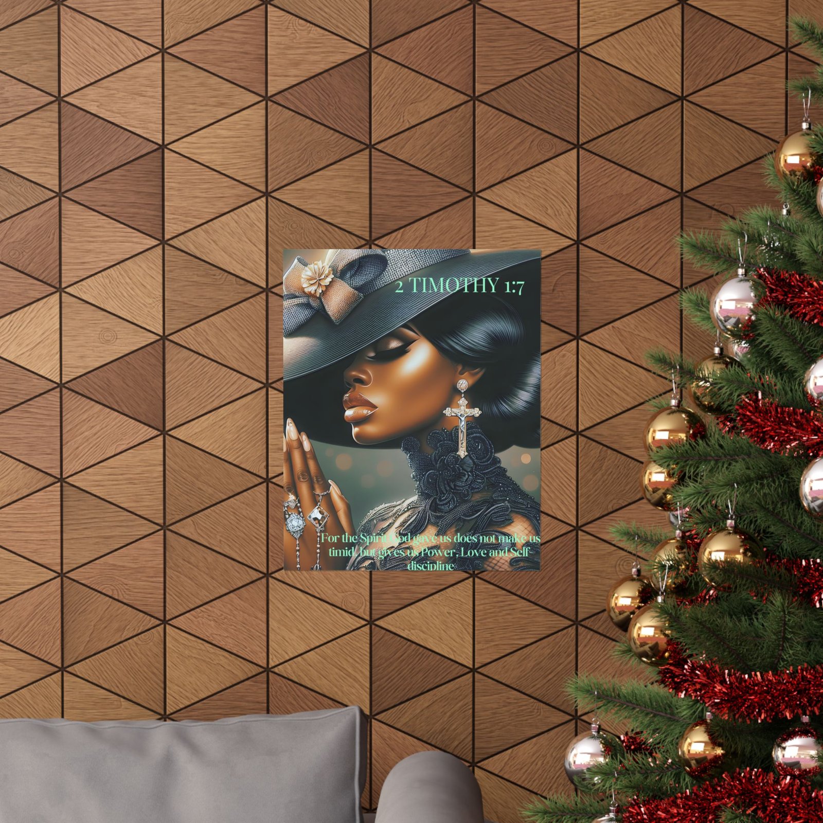 Bible Verse Wall Art Print, Religious Art Print, Inspirational Christian Scripture Decor, Faith Based Wall Art, Modern Wall Art - Image 8