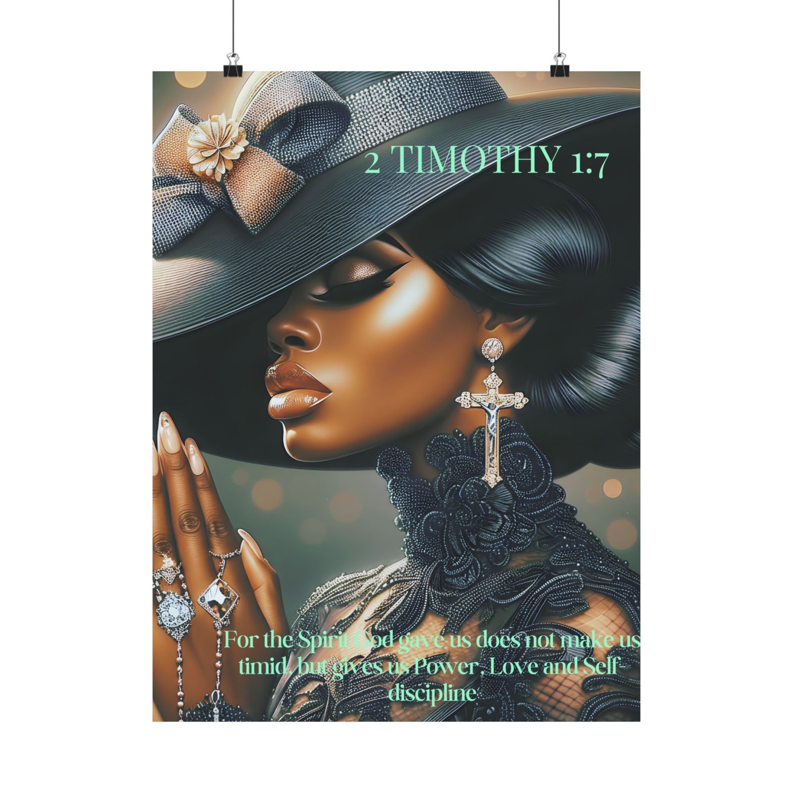 Bible Verse Wall Art Print, Religious Art Print, Inspirational Christian Scripture Decor, Faith Based Wall Art, Modern Wall Art - Image 9