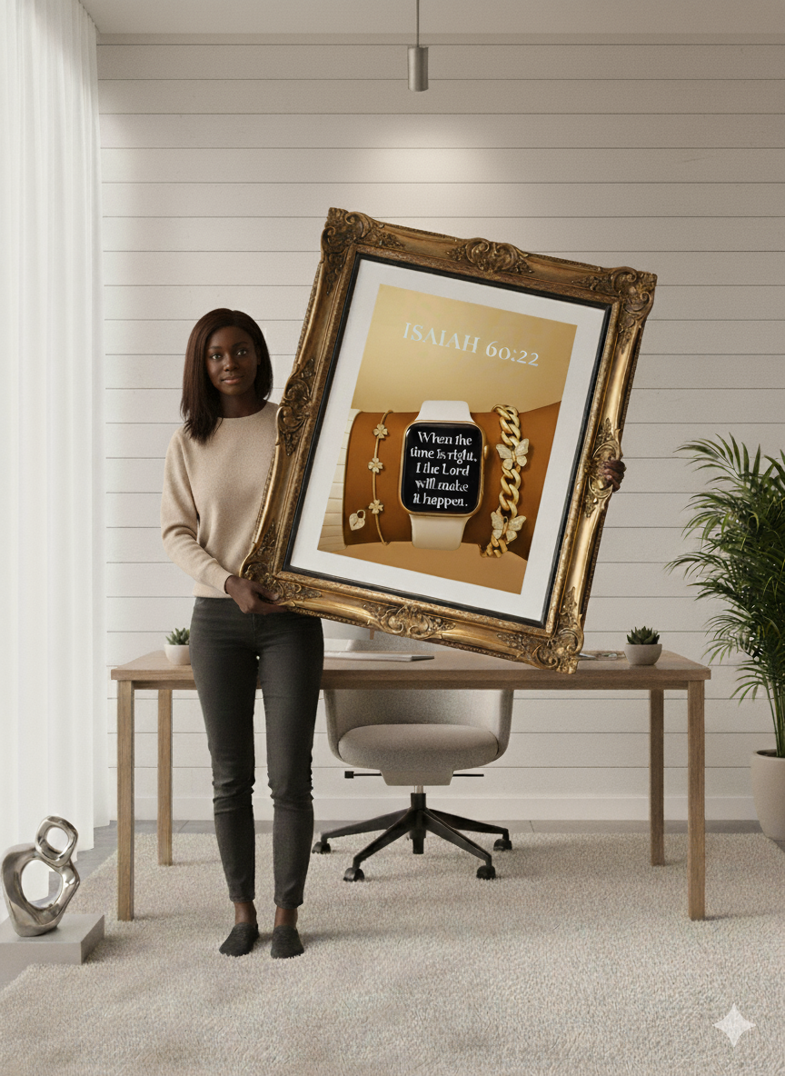 Isaiah bible verse, Religious Poster, Christian Wall Art, Faith Decor, Inspirational Poster, Modern Bible verse Prints, God's Timing verse - Image 8