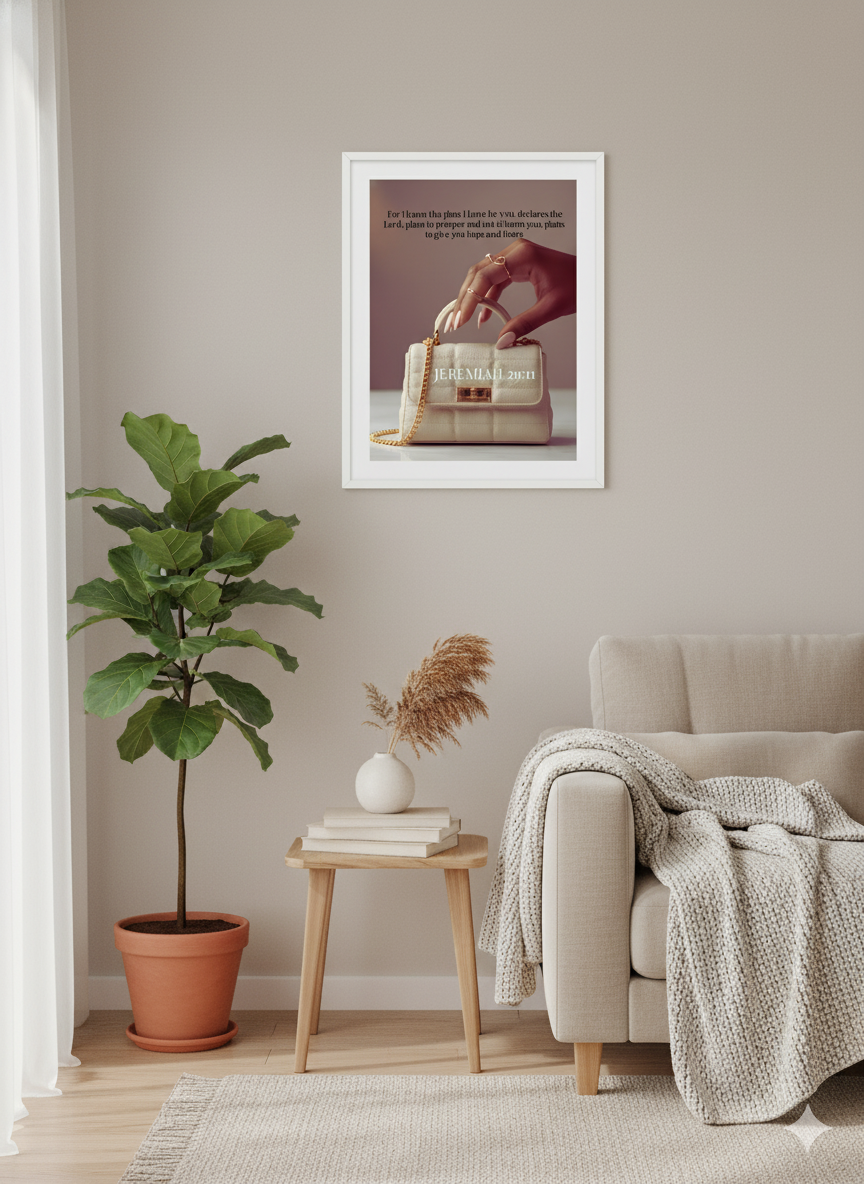 Religious Poster, Bible Verse Wall Art, Jeremiah 29 Print, Christian Home Decor, Scripture Wall Hanging, Inspirational Quote Art - Image 6